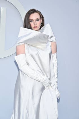 PFW Haute Couture Tony Ward Photocall JR Guest attending the Tony Ward photocall during Haute Couture Fashion Week in Paris, France, on 6 July 2026. Photo by Julien Reynaud APS-Medias ABACAPRESS.COM Paris France  Copyright: xReynaudxJulien APS-Medias ABACAx