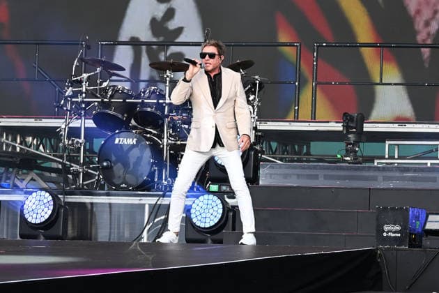 Duran Duran performing at British Summertime in London LONDON, ENGLAND - JULY 05: Simon Le Bon of ˜Duran Duran™ performing at British Summertime, Hyde Park on July 05, 2026 in London, England. CAP MAR MAR Great Britain UK Copyright: xMartinxHarris CapitalxPicturesx