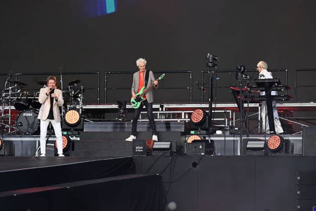 Duran Duran performing at British Summertime in London LONDON, ENGLAND - JULY 05: Simon Le Bon, John Taylor and Nick Rhodesof ˜Duran Duran™ performing at British Summertime, Hyde Park on July 05, 2026 in London, England. CAP MAR MAR Great Britain UK Copyright: xMartinxHarris CapitalxPicturesx