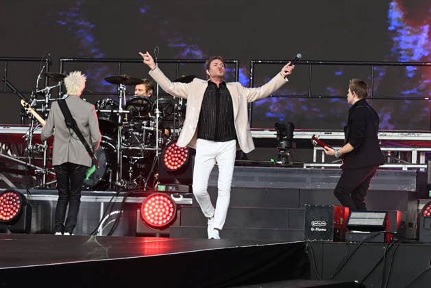 Duran Duran performing at British Summertime in London LONDON, ENGLAND - JULY 05: Simon Le Bon of ˜Duran Duran™ performing at British Summertime, Hyde Park on July 05, 2026 in London, England. CAP MAR MAR Great Britain UK Copyright: xMartinxHarris CapitalxPicturesx