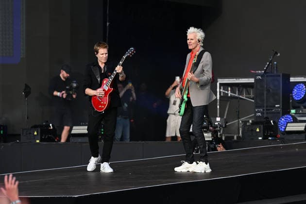 Duran Duran performing at British Summertime in London LONDON, ENGLAND - JULY 05: Warren Cuccurullo and John Taylor of ˜Duran Duran™ performing at British Summertime, Hyde Park on July 05, 2026 in London, England. CAP MAR MAR Great Britain UK Copyright: xMartinxHarris CapitalxPicturesx