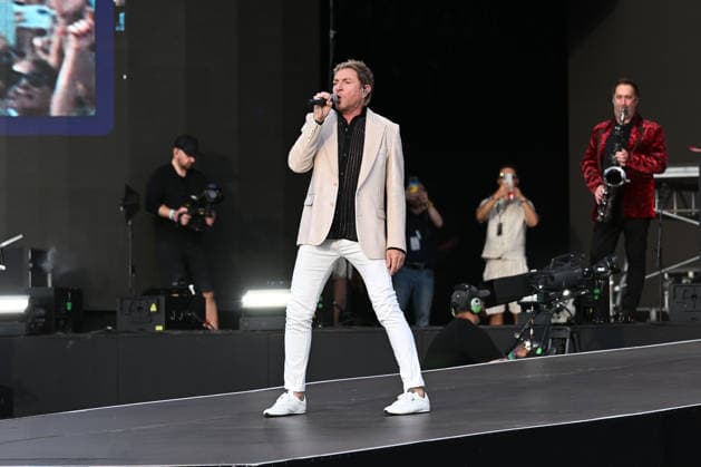 Duran Duran performing at British Summertime in London LONDON, ENGLAND - JULY 05: Simon Le Bon of ˜Duran Duran™ performing at British Summertime, Hyde Park on July 05, 2026 in London, England. CAP MAR MAR Great Britain UK Copyright: xMartinxHarris CapitalxPicturesx