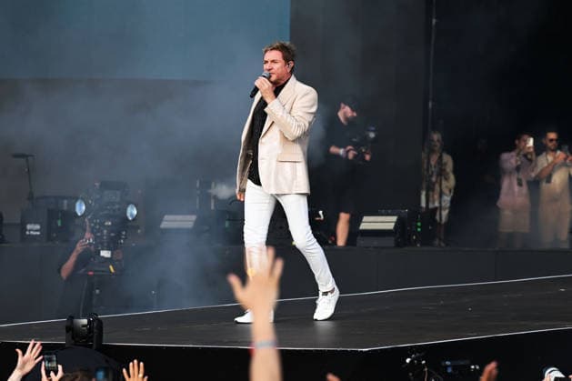 Duran Duran performing at British Summertime in London LONDON, ENGLAND - JULY 05: Simon Le Bon of ˜Duran Duran™ performing at British Summertime, Hyde Park on July 05, 2026 in London, England. CAP MAR MAR Great Britain UK Copyright: xMartinxHarris CapitalxPicturesx