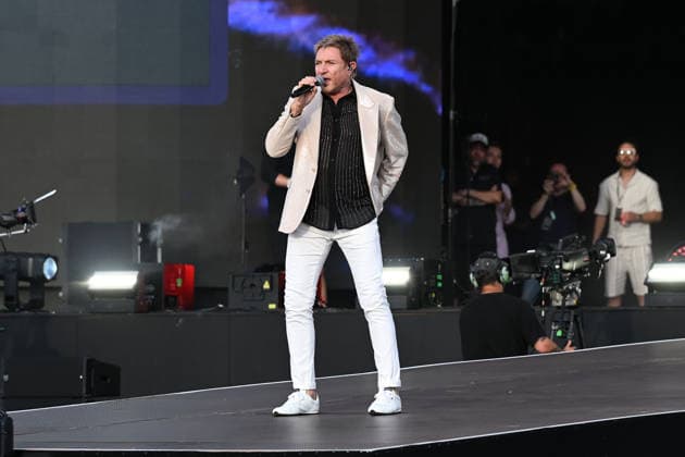 Duran Duran performing at British Summertime in London LONDON, ENGLAND - JULY 05: Simon Le Bon of ˜Duran Duran™ performing at British Summertime, Hyde Park on July 05, 2026 in London, England. CAP MAR MAR Great Britain UK Copyright: xMartinxHarris CapitalxPicturesx