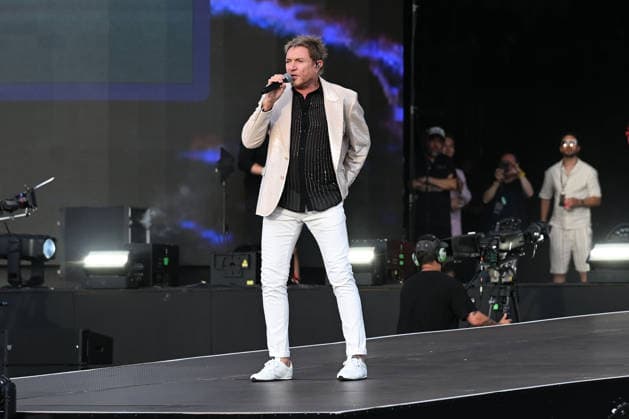 Duran Duran performing at British Summertime in London LONDON, ENGLAND - JULY 05: Simon Le Bon of ˜Duran Duran™ performing at British Summertime, Hyde Park on July 05, 2026 in London, England. CAP MAR MAR Great Britain UK Copyright: xMartinxHarris CapitalxPicturesx