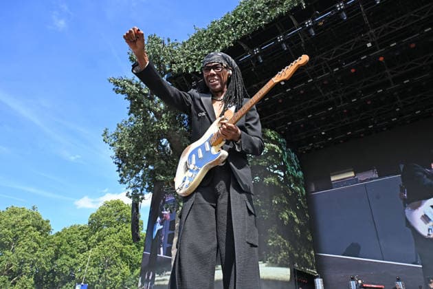 Nile Rodgers and CHIC performing at British Summertime in London LONDON, ENGLAND - JULY 05: Nile Rodgers performing at British Summertime, Hyde Park on July 05, 2026 in London, England. CAP MAR MAR Great Britain UK Copyright: xMartinxHarris CapitalxPicturesx