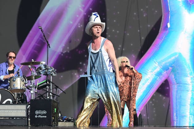 Scissor Sisters performing at British Summertime in London LONDON, ENGLAND - JULY 05: Jake Shears of ™Scissor Sisters™ performing at British Summertime, Hyde Park on July 05, 2026 in London, England. CAP MAR MAR Great Britain UK Copyright: xMartinxHarris CapitalxPicturesx