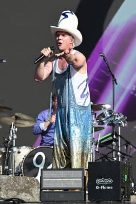 Scissor Sisters performing at British Summertime in London LONDON, ENGLAND - JULY 05: Jake Shears of ™Scissor Sisters™ performing at British Summertime, Hyde Park on July 05, 2026 in London, England. CAP MAR MAR Great Britain UK Copyright: xMartinxHarris CapitalxPicturesx