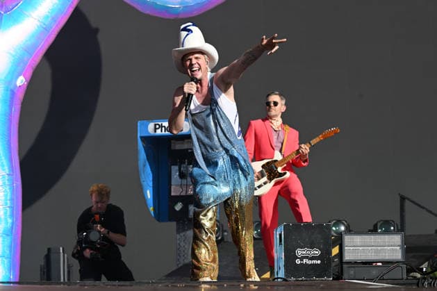Scissor Sisters performing at British Summertime in London LONDON, ENGLAND - JULY 05: Jake Shears of ™Scissor Sisters™ performing at British Summertime, Hyde Park on July 05, 2026 in London, England. CAP MAR MAR Great Britain UK Copyright: xMartinxHarris CapitalxPicturesx