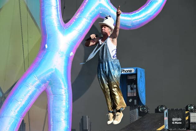 Scissor Sisters performing at British Summertime in London LONDON, ENGLAND - JULY 05: Jake Shears of ™Scissor Sisters™ performing at British Summertime, Hyde Park on July 05, 2026 in London, England. CAP MAR MAR Great Britain UK Copyright: xMartinxHarris CapitalxPicturesx