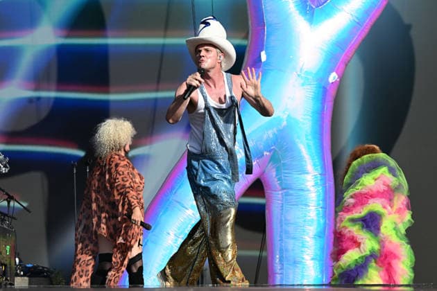 Scissor Sisters performing at British Summertime in London LONDON, ENGLAND - JULY 05: Jake Shears of ™Scissor Sisters™ performing at British Summertime, Hyde Park on July 05, 2026 in London, England. CAP MAR MAR Great Britain UK Copyright: xMartinxHarris CapitalxPicturesx