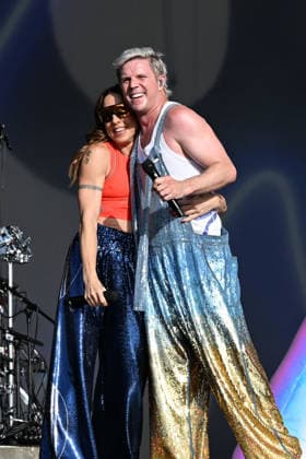 Scissor Sisters performing at British Summertime in London LONDON, ENGLAND - JULY 05: Melanie C and Jake Shears of ™Scissor Sisters™ performing at British Summertime, Hyde Park on July 05, 2026 in London, England. CAP MAR MAR Great Britain UK Copyright: xMartinxHarris CapitalxPicturesx