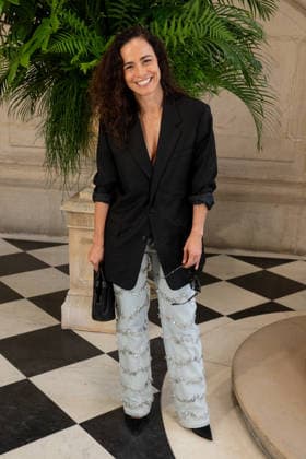 PFW - Christian Dior Photocall Alice Braca attending the Christian Dior Haute Couture Fall Winter 2026 2027 show as part of Paris Fashion Week in Paris, France on July 06, 2025. Photo by Laurent Zabulon ABACAPRESS.COM Paris  Copyright: xZabulonxLaurent ABACAx