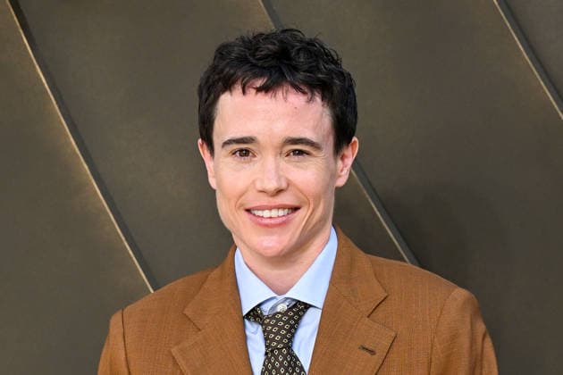 Cast attend the World Premiere of ˜The Odyssey™ at Odeon Luxe Leicester Square, London Featuring: Elliot Page Where: London, United Kingdom When: 06 Jul 2026 Credit: Cover Images EDITORIAL USE ONLY. NOT FOR USE BY NEWSPAPERS BASED IN THE UK. Copyright: xx coverimg55832672