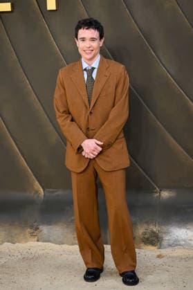 Cast attend the World Premiere of ˜The Odyssey™ at Odeon Luxe Leicester Square, London Featuring: Elliot Page Where: London, United Kingdom When: 06 Jul 2026 Credit: Cover Images EDITORIAL USE ONLY. NOT FOR USE BY NEWSPAPERS BASED IN THE UK. Copyright: xx coverimg55832674