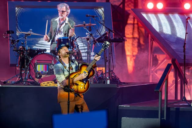 Music Concert - The Lumineers - Automatic World Tour Wesley Keith Schultz of The Lumineers performs on stage for they Automatic World Tour 2026 at Arena di Verona, on July 6, 2026, Verona, Italy. Verona Arena di Verona Italy Copyright: xRobertoxTommasinix xLiveMediax LPM_2555531