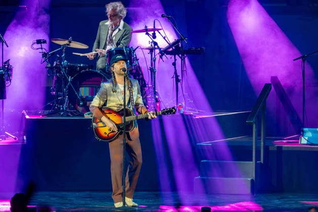 Music Concert - The Lumineers - Automatic World Tour Wesley Keith Schultz of The Lumineers performs on stage for they Automatic World Tour 2026 at Arena di Verona, on July 6, 2026, Verona, Italy. Verona Arena di Verona Italy Copyright: xRobertoxTommasinix xLiveMediax LPM_2555537