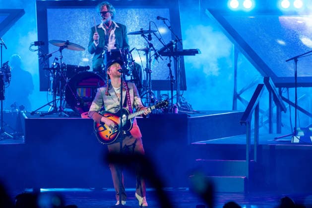 Music Concert - The Lumineers - Automatic World Tour Wesley Keith Schultz of The Lumineers performs on stage for they Automatic World Tour 2026 at Arena di Verona, on July 6, 2026, Verona, Italy. Verona Arena di Verona Italy Copyright: xRobertoxTommasinix xLiveMediax LPM_2555538
