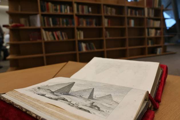 Grand Egyptian Museum Opens New Research Library in Giza CAIRO, Egypt July 6, 2026: Visitors and officials attend the official opening of the Grand Egyptian Museum (GEM) Library in Giza, Egypt, July 6, 2026. The library, established in cooperation with the French Government, houses approximately 17,000 books and volumes specializing in Egyptology, archaeology, history, museum studies, conservation and cultural heritage. Designed to serve researchers, academics and museum professionals, the library forms part of the Grand Egyptian Museum s educational and research facilities. Giza Egypt Copyright: x xMahmoudxAhmedxabdxelghanyx xJNAxPressx