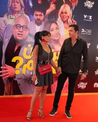 Art stars shine on the red carpet at the special screening of the film Whose Son Is He? Cairo, Egypt July 6, 2026: The cast and crew of the film Whose Son Is He? attended the film s special screening in Cairo, ahead of its official theatrical release on July 9, 2026. The film stars Laila Elwy, Bayoumi Fouad, Ahmed Essam El-Sayed, and Hala Fakher, with special appearances by Rania Youssef, Entisar, Shaimaa Seif, and Wizo. It is written by Louay El-Sayed, directed by Hesham Fathy, and produced by Vox Studios. The comedy revolves around businessman Rushdi, who embarks on a journey to find his son from a previous marriage to fulfill a condition for inheriting his aunt s estate. He is aided by lawyer Magda, leading to numerous comedic si Copyright: x xFathixAbdallahxAbdelxFattahx xJNAxPressx