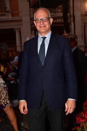 IPA86455717 - Rome, Piazza del Campidoglio: Nicola Piovani’s Tribute Concert to Ennio Morricone. Pictured: Roberto Gualtieri  Copyright: xVincenzoxLandix xVincenzoxLandix 86455717