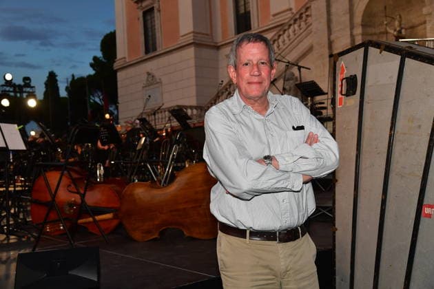 IPA86455688 - Rome, Piazza del Campidoglio: Nicola Piovani’s Tribute Concert to Ennio Morricone. Pictured: Riccardo Rossi  Copyright: xVincenzoxLandix xVincenzoxLandix 86455688