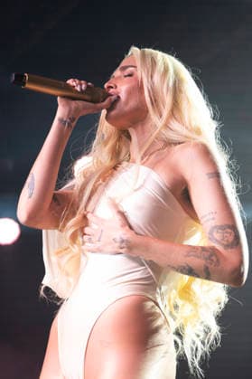 July 6, 2026, Madrid, Spain: Venezuelan-American singer Andrea Elena Mangiamarchi, known as Elena Rose performs during the concert at the La Riviera in Madrid. Madrid Spain - ZUMAs197 20260706_aaa_s197_041 Copyright: xAtilanoxGarciax