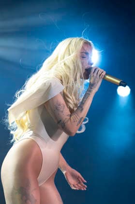 July 6, 2026, Madrid, Spain: Venezuelan-American singer Andrea Elena Mangiamarchi, known as Elena Rose performs during the concert at the La Riviera in Madrid. Madrid Spain - ZUMAs197 20260706_aaa_s197_049 Copyright: xAtilanoxGarciax