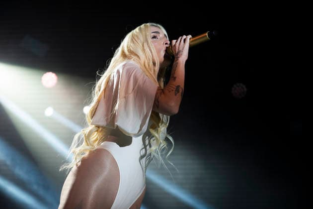 July 6, 2026, Madrid, Spain: Venezuelan-American singer Andrea Elena Mangiamarchi, known as Elena Rose performs during the concert at the La Riviera in Madrid. Madrid Spain - ZUMAs197 20260706_aaa_s197_052 Copyright: xAtilanoxGarciax