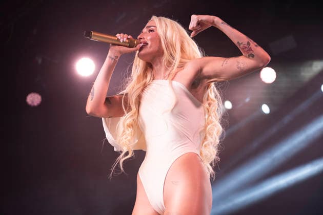 July 6, 2026, Madrid, Spain: Venezuelan-American singer Andrea Elena Mangiamarchi, known as Elena Rose performs during the concert at the La Riviera in Madrid. Madrid Spain - ZUMAs197 20260706_aaa_s197_060 Copyright: xAtilanoxGarciax