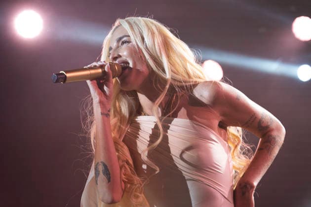 July 6, 2026, Madrid, Spain: Venezuelan-American singer Andrea Elena Mangiamarchi, known as Elena Rose performs during the concert at the La Riviera in Madrid. Madrid Spain - ZUMAs197 20260706_aaa_s197_073 Copyright: xAtilanoxGarciax