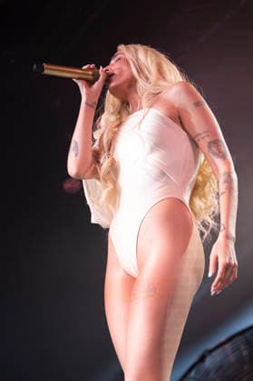 July 6, 2026, Madrid, Spain: Venezuelan-American singer Andrea Elena Mangiamarchi, known as Elena Rose performs during the concert at the La Riviera in Madrid. Madrid Spain - ZUMAs197 20260706_aaa_s197_076 Copyright: xAtilanoxGarciax
