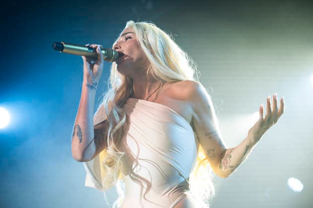 July 6, 2026, Madrid, Spain: Venezuelan-American singer Andrea Elena Mangiamarchi, known as Elena Rose performs during the concert at the La Riviera in Madrid. Madrid Spain - ZUMAs197 20260706_aaa_s197_075 Copyright: xAtilanoxGarciax