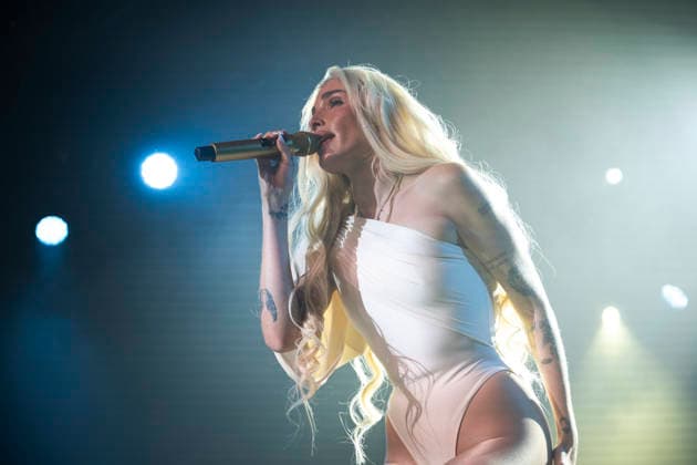 July 6, 2026, Madrid, Spain: Venezuelan-American singer Andrea Elena Mangiamarchi, known as Elena Rose performs during the concert at the La Riviera in Madrid. Madrid Spain - ZUMAs197 20260706_aaa_s197_079 Copyright: xAtilanoxGarciax