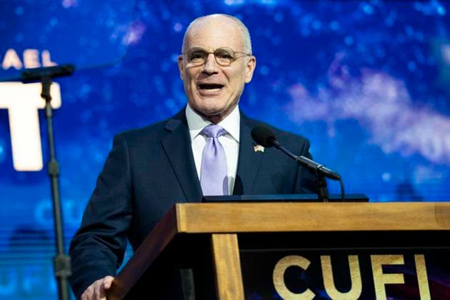 July 6, 2026, National Harbor, Maryland, USA: Dr. YECHIEL LEITER, Ambassador of Israel to the United States, speaking at the 2026 Christians United for Israel (CUFI) Washington Summit at the Gaylord National Resort & Convention Center in National Harbor, Maryland. National Harbor USA  - ZUMAb161 20260706_aap_b161_003 Copyright: xMichaelxBrochsteinx