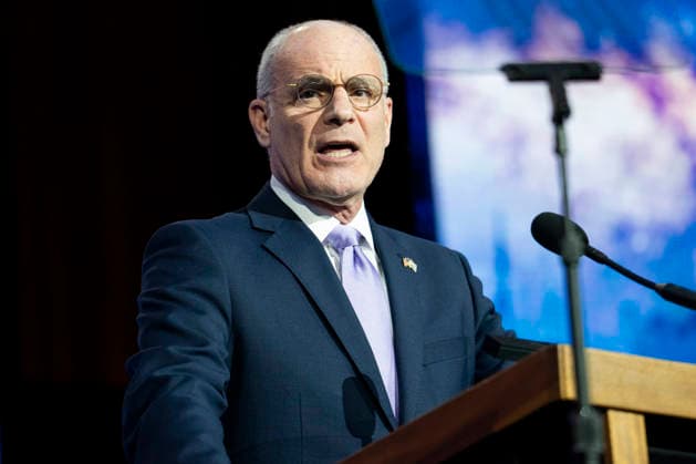July 6, 2026, National Harbor, Maryland, USA: Dr. YECHIEL LEITER, Ambassador of Israel to the United States, speaking at the 2026 Christians United for Israel (CUFI) Washington Summit at the Gaylord National Resort & Convention Center in National Harbor, Maryland. National Harbor USA - ZUMAb161 20260706_aap_b161_008 Copyright: xMichaelxBrochsteinx