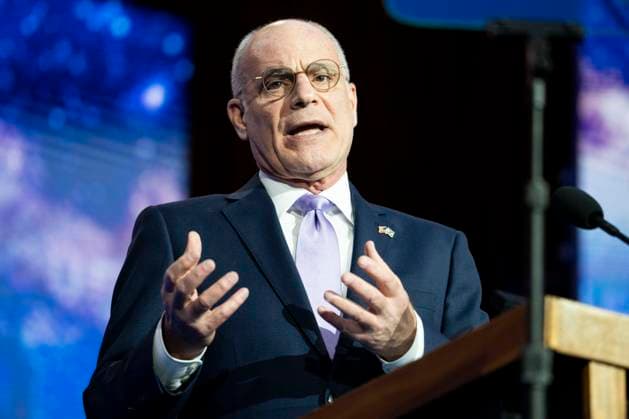 July 6, 2026, National Harbor, Maryland, USA: Dr. YECHIEL LEITER, Ambassador of Israel to the United States, speaking at the 2026 Christians United for Israel (CUFI) Washington Summit at the Gaylord National Resort & Convention Center in National Harbor, Maryland. National Harbor USA - ZUMAb161 20260706_aap_b161_009 Copyright: xMichaelxBrochsteinx