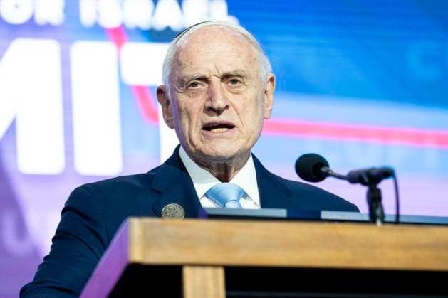 July 6, 2026, National Harbor, Maryland, USA: MALCOLM HOENLEIN, Vice Chair of the Conference of Presidents of Major American Jewish Organizations, speaking at the 2026 Christians United for Israel (CUFI) Washington Summit at the Gaylord National Resort & Convention Center in National Harbor, Maryland. National Harbor USA  - ZUMAb161 20260706_aap_b161_013 Copyright: xMichaelxBrochsteinx
