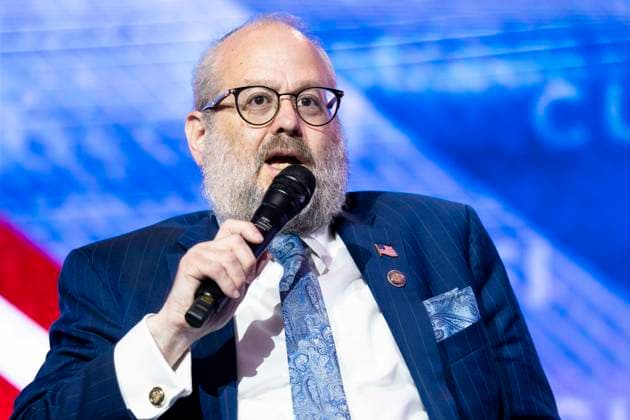 July 6, 2026, National Harbor, Maryland, USA: Ambassador Rabbi YEHUDA KAPLOUN, U.S. Special Envoy to Monitor and Combat Antisemitism, speaking at the 2026 Christians United for Israel (CUFI) Washington Summit at the Gaylord National Resort & Convention Center in National Harbor, Maryland. National Harbor USA - ZUMAb161 20260706_aap_b161_010 Copyright: xMichaelxBrochsteinx