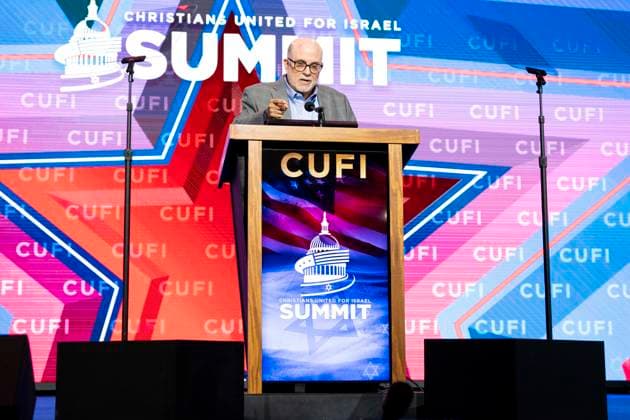 July 6, 2026, National Harbor, Maryland, USA: MARK LEVIN, American broadcaster, speaking at the 2026 Christians United for Israel (CUFI) Washington Summit at the Gaylord National Resort & Convention Center in National Harbor, Maryland. National Harbor USA  - ZUMAb161 20260706_aap_b161_028 Copyright: xMichaelxBrochsteinx