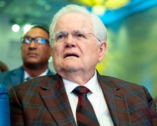 July 6, 2026, National Harbor, Maryland, USA: Pastor JOHN HAGEE, Founder and Chairman,Christians United for Israel (CUFI), at the 2026 Christians United for Israel (CUFI) Washington Summit at the Gaylord National Resort & Convention Center in National Harbor, Maryland. National Harbor USA  - ZUMAb161 20260706_aap_b161_039 Copyright: xMichaelxBrochsteinx