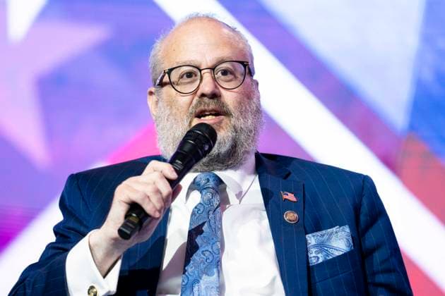 July 6, 2026, National Harbor, Maryland, USA: Ambassador Rabbi YEHUDA KAPLOUN, U.S. Special Envoy to Monitor and Combat Antisemitism, speaking at the 2026 Christians United for Israel (CUFI) Washington Summit at the Gaylord National Resort & Convention Center in National Harbor, Maryland. National Harbor USA - ZUMAb161 20260706_aap_b161_023 Copyright: xMichaelxBrochsteinx