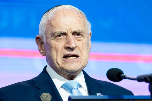 July 6, 2026, National Harbor, Maryland, USA: MALCOLM HOENLEIN, Vice Chair of the Conference of Presidents of Major American Jewish Organizations, speaking at the 2026 Christians United for Israel (CUFI) Washington Summit at the Gaylord National Resort & Convention Center in National Harbor, Maryland. National Harbor USA - ZUMAb161 20260706_aap_b161_027 Copyright: xMichaelxBrochsteinx