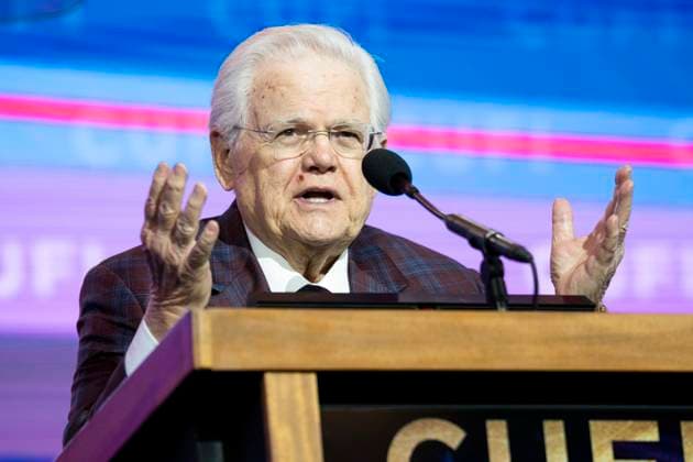 July 6, 2026, National Harbor, Maryland, USA: Pastor JOHN HAGEE, Founder and Chairman,Christians United for Israel (CUFI), speaking at the 2026 Christians United for Israel (CUFI) Washington Summit at the Gaylord National Resort & Convention Center in National Harbor, Maryland. National Harbor USA - ZUMAb161 20260706_aap_b161_037 Copyright: xMichaelxBrochsteinx