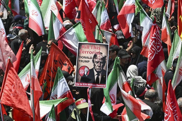 Funeral for Iran s ex-leader Khamenei Funeral ceremonies are held for late Iranian Supreme Leader Ayatollah Ali Khamenei in Tehran, Iran, on July 6, 2026, following his death in Israeli and U.S. airstrikes in February.  A14AA0005621906P