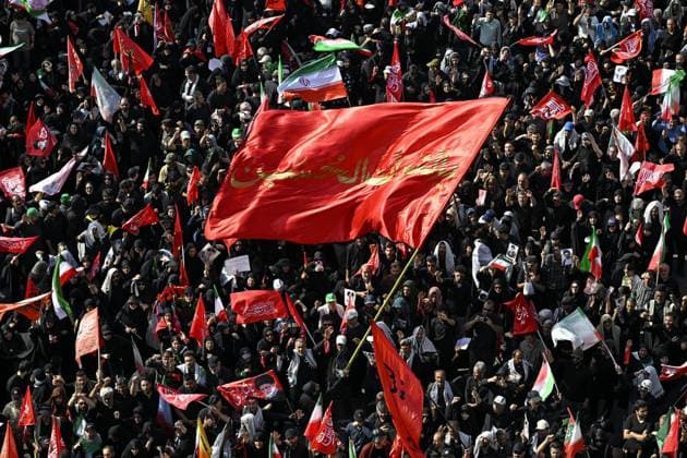 Funeral for Iran s ex-leader Khamenei Funeral ceremonies are held for late Iranian Supreme Leader Ayatollah Ali Khamenei in Tehran, Iran, on July 6, 2026, following his death in Israeli and U.S. airstrikes in February.  A14AA0005621911P