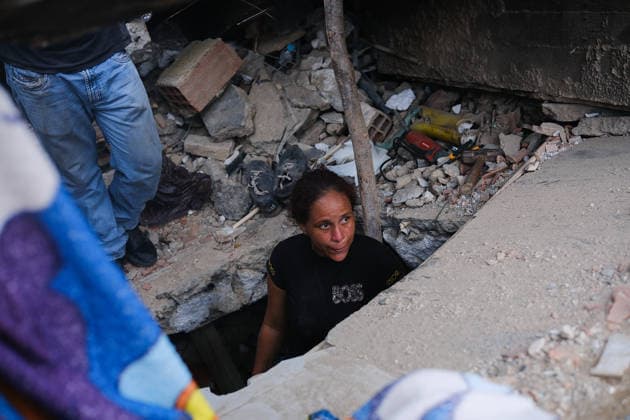 Earthquake survivors search for loved ones in Venezuela ARABALLEDA, VENEZUELA - JULY 6: Family members and volunteers continue searching for their loved ones amidst the rubble following the devastation caused by the June 24 earthquake in Caraballeda, Venezuela on July 6, 2026. Some have not yet lost hope of finding someone alive. Diko Betancourt Anadolu Caraballeda Venezuela. Editorial use only. Please get in touch for any other usage.  Copyright: x2026xAnadoluxDikoxBetancourtx