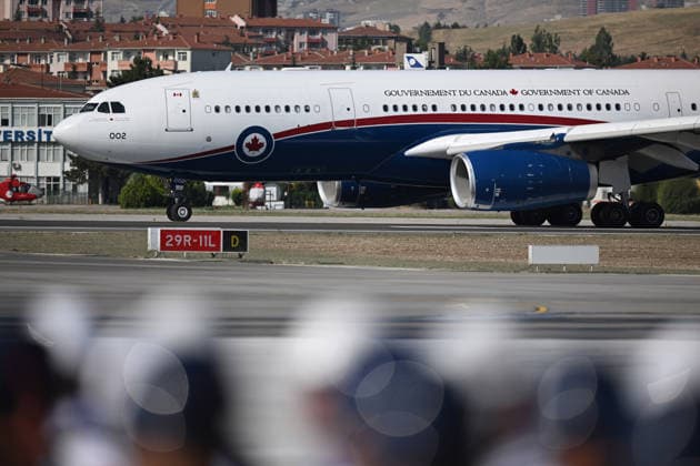 NATO Heads of State and Government Summit in Ankara ANKARA, TURKIYE - JULY 07: The aircraft carrying Canadian Prime Minister Mark Carney lands at Ankara Airport for the 36th NATO Heads of State and Government Summit in Ankara, Turkiye, on July 07, 2026. Muhammed Abdullah Kurtar Anadolu Ankara Turkey. Editorial use only. Please get in touch for any other usage.  Copyright: x2026xAnadoluxMuhammedxAbdullahxKurtarx