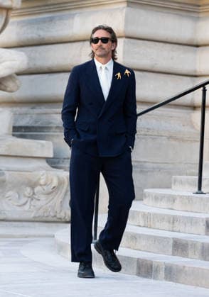 Paris Fashion Week: Arrival at the July 6 Fashion Shows Celebrities arriving at the Schiaparelli show during Paris Fashion Week 457971 2026 07 06 France Pace, Lee  Copyright: xIvankaxVoisinx xStarfacex STAR_457971_017