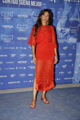 Photocall for Juan Luis Guerra concert during the Iconica Santa Lucia Sevilla Fest in Plaza de Espana, Seville, Spain. July 5, 2026 Lucía Fernanda Carmona Orellana Rostros conocidos en el photocall del concierto de Juan Luis Guerra durante el Iconica Santa Lucia Sevilla Fest en la Plaza de Espala de Sevilla, Espana. 5 de Julio de 2026 66 LS Cordon press Cordon Press 